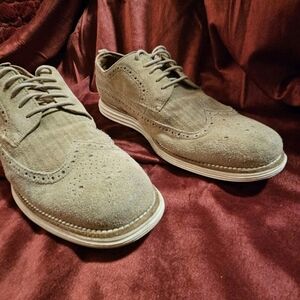 Cole Haan Men's Suede Oxfords - Brown